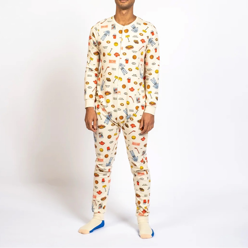 Arborist Unisex Adult Onesie Eh! Canadiana Size Small